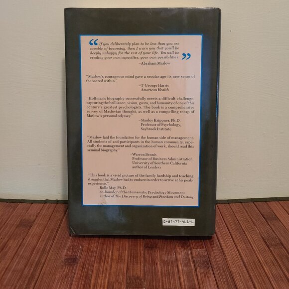 The Right to Be Human: A Biography of Abraham Maslow -1st Edition - Picture 4 of 13